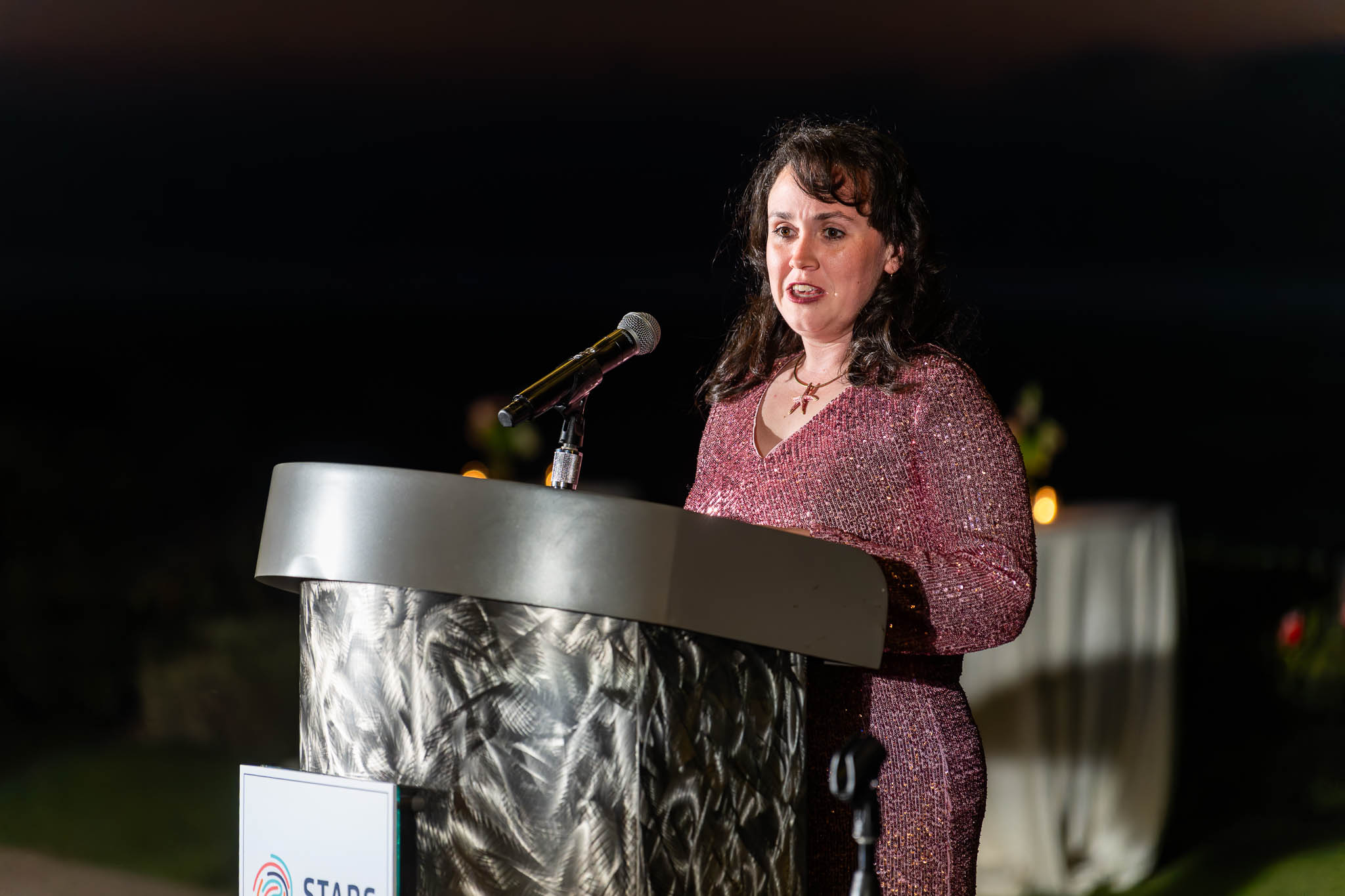 Annie Hernandez speaking